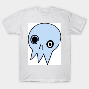 Blue Skull T-Shirt